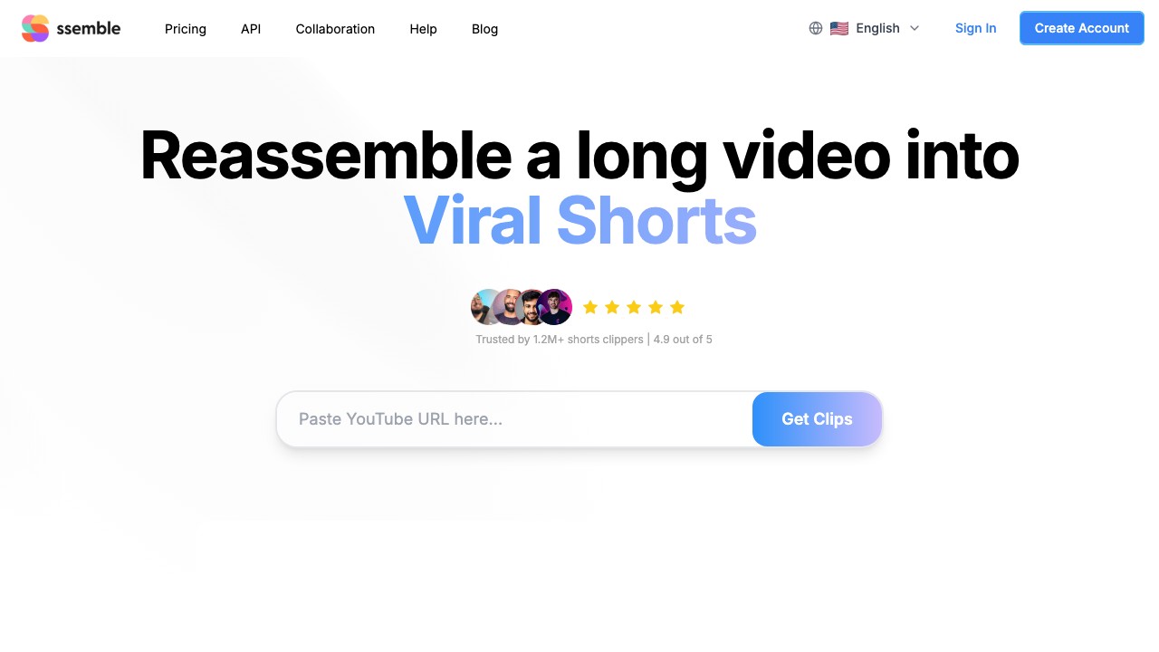 Ssemble — AI clip maker