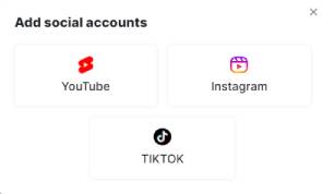 TikTok Settings screen